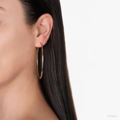 Best Pirce 🛒 SHOP SHASHI Endless Hoop 😍 -S H A S H I Shop 65mm