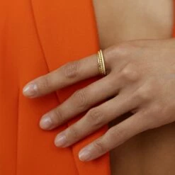 Outlet 😀 SHOP SHASHI Aura Ring Set 🥰