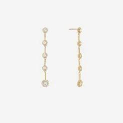 Buy π― SHOP SHASHI Diamond Drop Earring π₯
