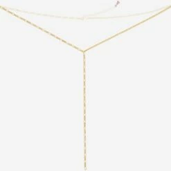 Top 10 😍 SHOP SHASHI Figaro x Curb Chain Lariat Necklace 🌟 -S H A S H I Shop JEN 0401 web