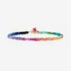 Budget 🧨 SHOP SHASHI Natasha Bracelet, Rainbow 🤩 -S H A S H I Shop SH B057 Rainbow NatashaBraceletRainbow
