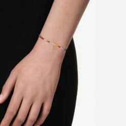 Deals 🤩 SHOP SHASHI Sam Bracelet, Multi Sapphire 🥰 -S H A S H I Shop Sam Multi Sapphire Model