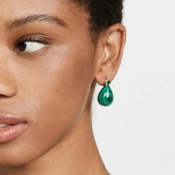 Best Pirce 😍 SHOP SHASHI Malachite Drop Earring 🎁 -S H A S H I Shop Shashi6148e54c6379a36148e54c639f7.269578196148e54c639f7