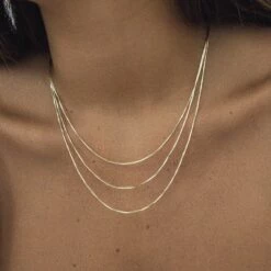 Deals 🔔 SHOP SHASHI Petite Lady Triple Necklace 🧨 -S H A S H I Shop Shashi6326123cd87ec56326123cd8a56.224084326326123cd8a56