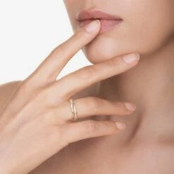 Buy 💯 SHOP SHASHI Talia Pave Ring 🎉 -S H A S H I Shop Talia Pave Ring Model