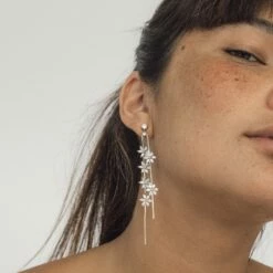 Top 10 🌟 SHOP SHASHI Whisper Earring ❤️ -S H A S H I Shop Whisper Earring Model 3