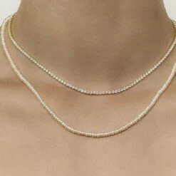 Coupon ⌛ SHOP SHASHI Aisha Pearl Wrap 🧨 -S H A S H I Shop aisha tennis necklace model 3