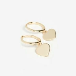 Wholesale 🥰 SHOP SHASHI Heart Huggie Earring 👍