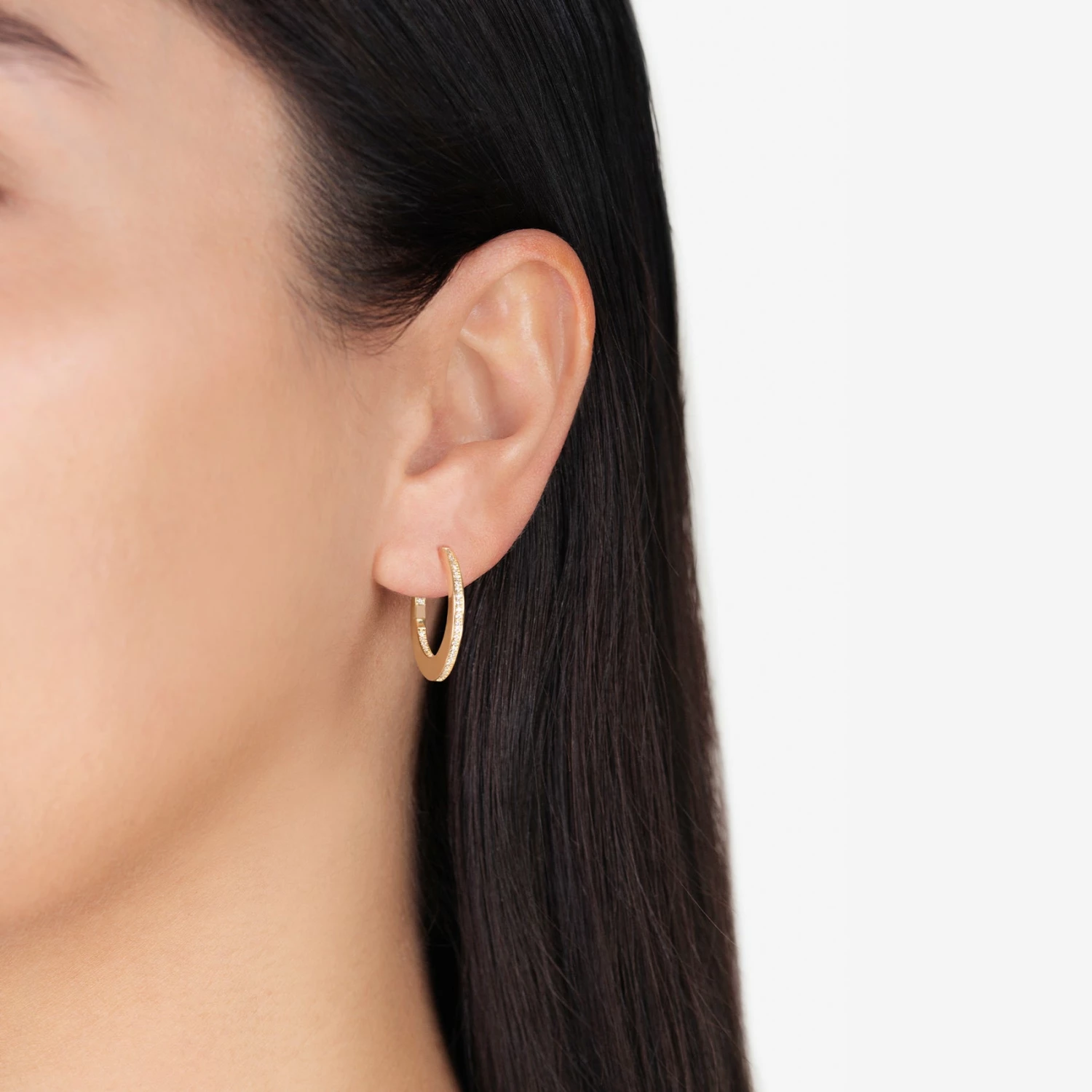 Cheap π SHOP SHASHI Pave Boarder Hoop π₯° 5 Cheap π SHOP SHASHI Pave Boarder Hoop π₯° - Image 3