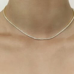 Cheap 😍 SHOP SHASHI Tennis Diamond Necklace 👏 -S H A S H I Shop teniis necklace model