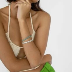 Deals ❤️ SHOP SHASHI Tilu Bracelet Set, Serpentine 😍 -S H A S H I Shop tilu bracelet serpentine model 1