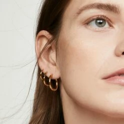 Coupon 💯 SHOP SHASHI Triplès Hoops Set 🎁 -S H A S H I Shop triples model